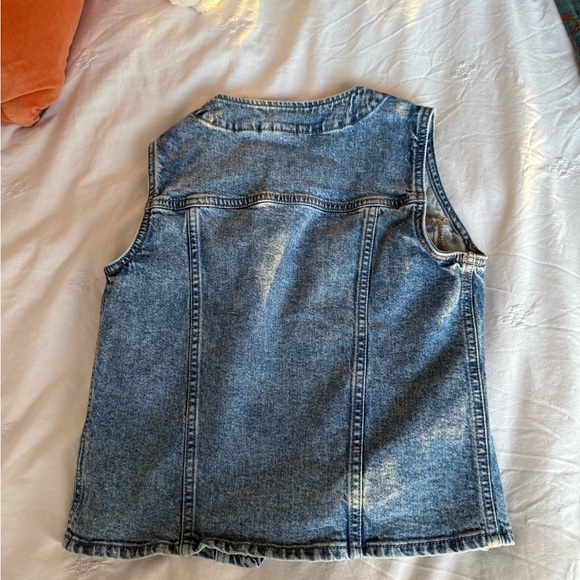 Universal Thread Blue Denim Vest - Picture 2 of 7